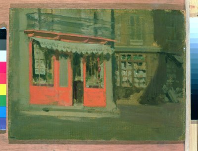 Il Negozio Rosso da Walter Richard Sickert